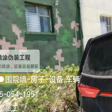 佳木斯数码迷彩漆施工
